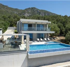 3 bedroom villa with pool & sea views, Agios Mathaios, sleeps 6